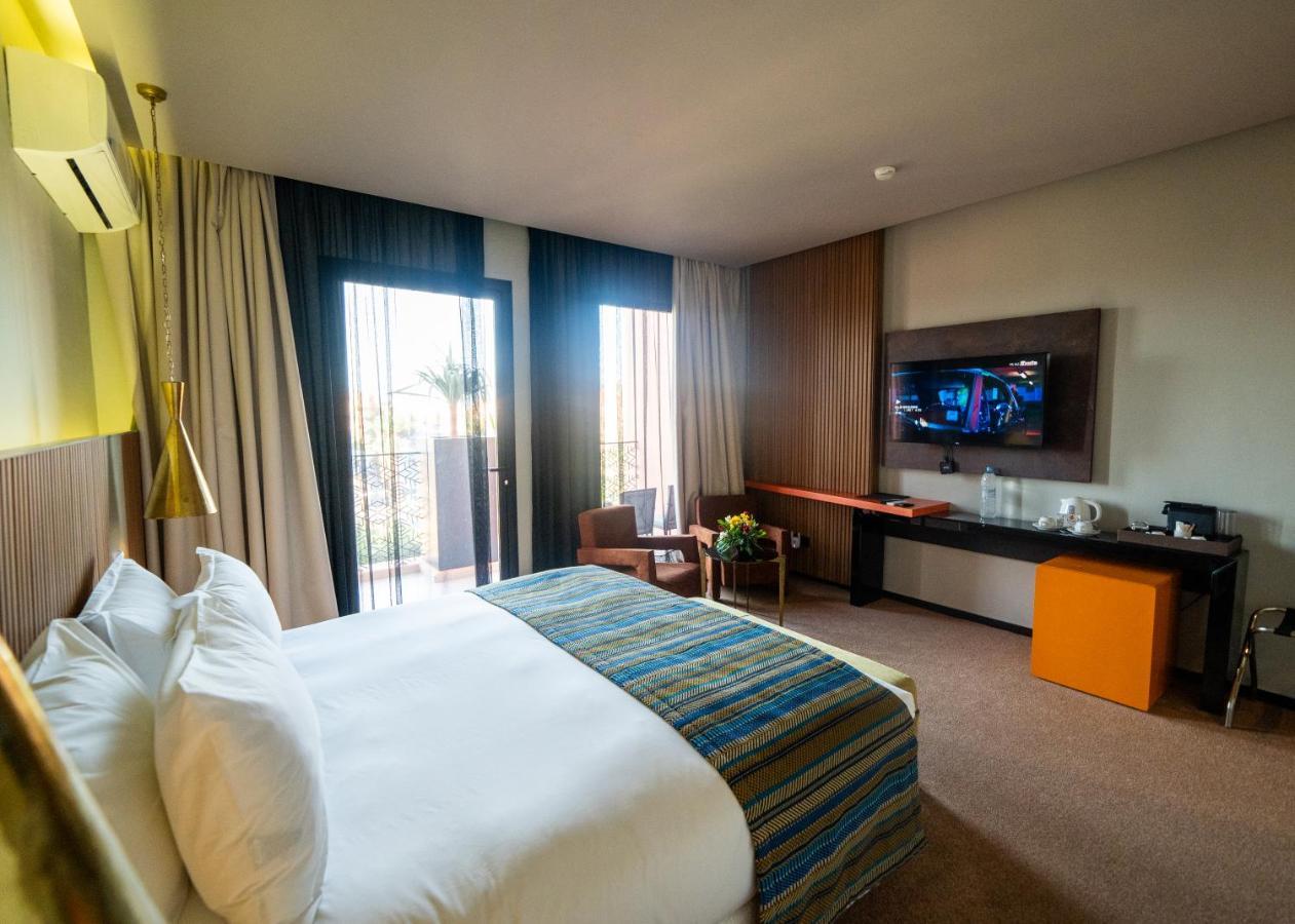 Hotel Le Rocher Marrakech Marrákes Kültér fotó