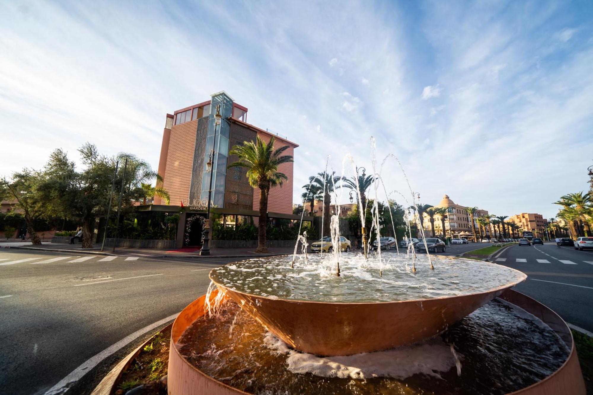 Hotel Le Rocher Marrakech Marrákes Kültér fotó