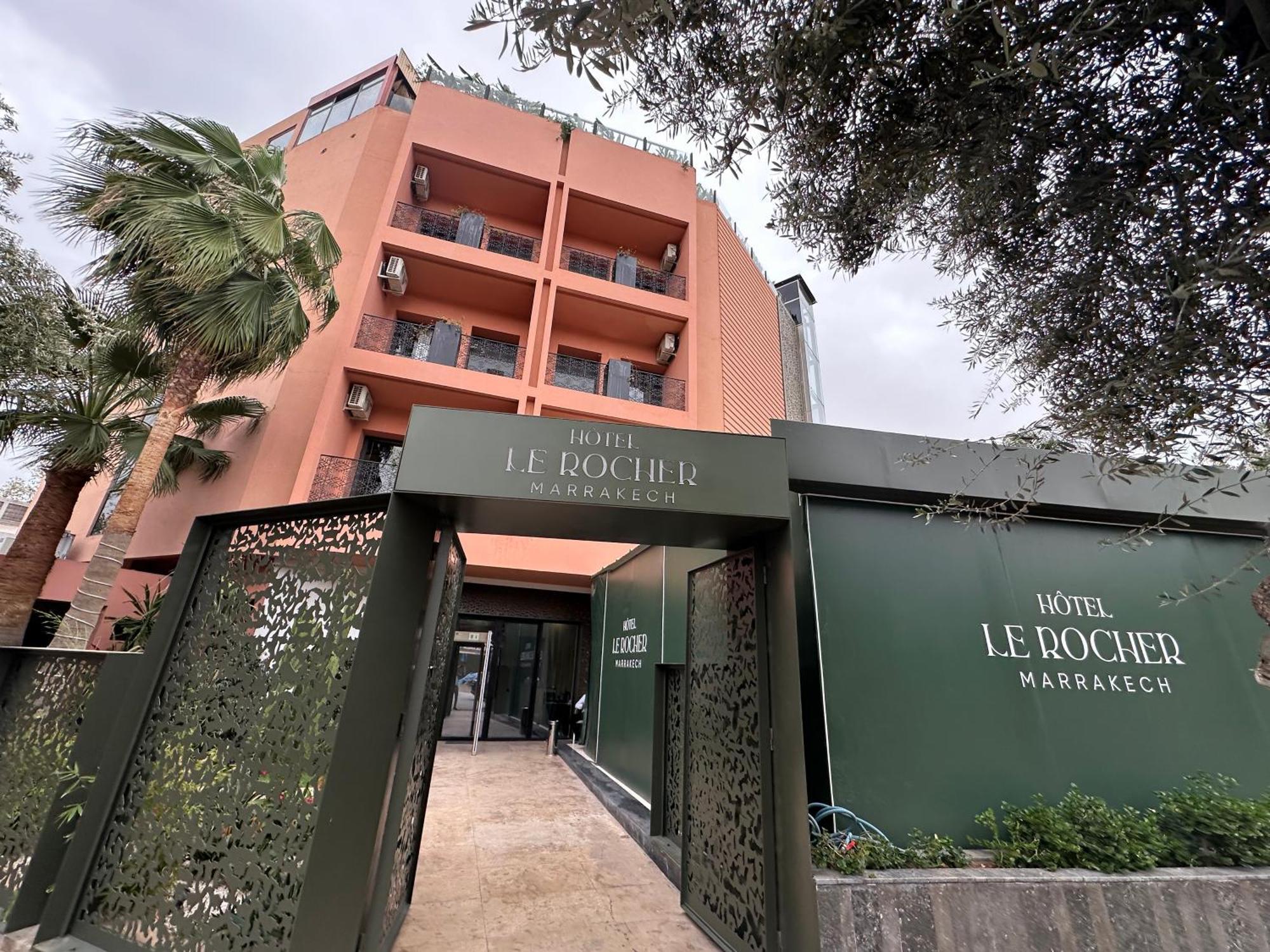Hotel Le Rocher Marrakech Marrákes Kültér fotó